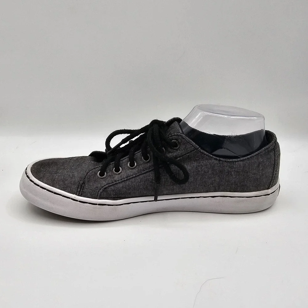 Sperry Top-Sider Shoes‎ Mens Size 9.5 Gray Casual Lace Up Memory Foam